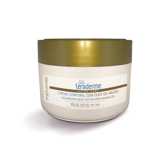 Teraderme Ultra Care Creme Corporal Óleo Argão Pele Seca 200ml