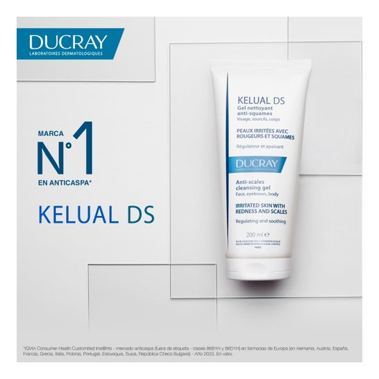 Ducray Kelual DS Gel Limpiador Antiescamas 200ml