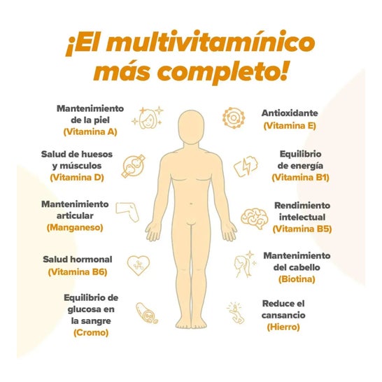 HSN Evovits Plus+ Multivitamínico 120vcaps