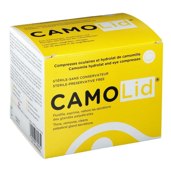 Horus Pharma Camolid Compresses Ophtalmiques · La Camomille 15 Pices