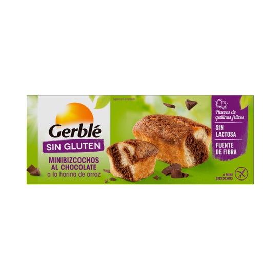 Gerble Bizcochos Sin Gluten Chocolate Mini 200g