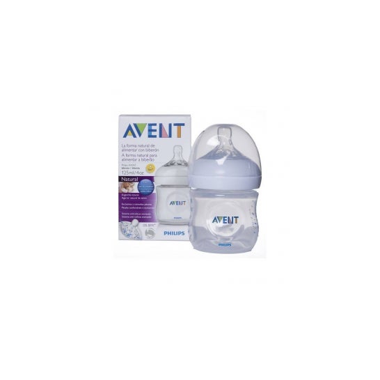 Avent Natural biberón 125ml 1ud