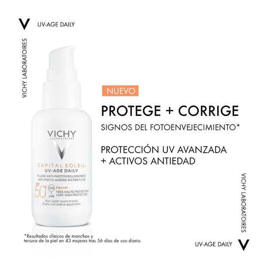 Vichy Capital Soleil UV-Age Daily Water Fluid SPF50+ 40ml