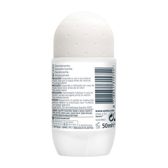 Sanex Desodorante Roll-On Fresh Efficacy Natur Protect 50ml