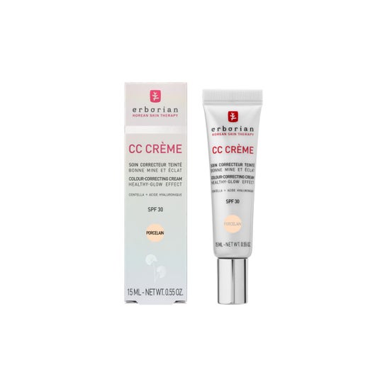 Erborian CC Crème Centella Asiatica Spf30 Porcelain 15 ml