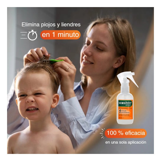 Neositrín Spray Gel Antipiojos 100ml
