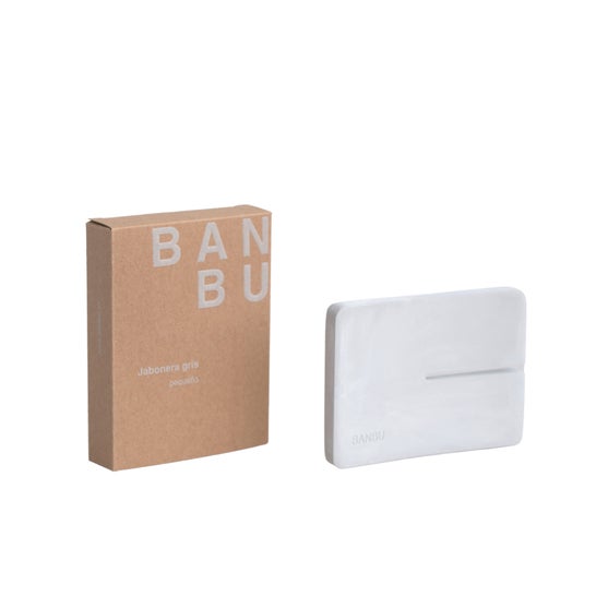 Banbu Soap Dish Mini Grey 1pc