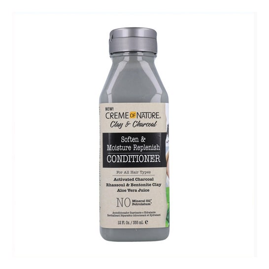 Creme Of Nature Condizionatore Idratante Argilla Carbone 355ml