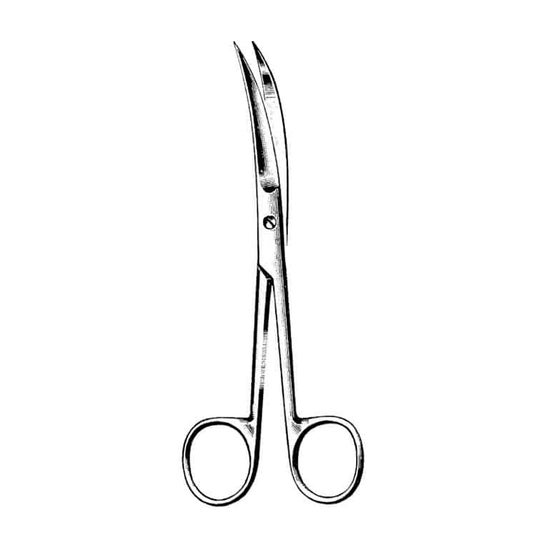 Corysan Stainless Steel Curved Scissors 14cm 1ud