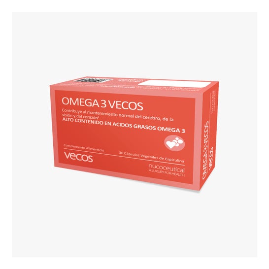 Vecos Nucoceutical Omega 3 30caps vegetales