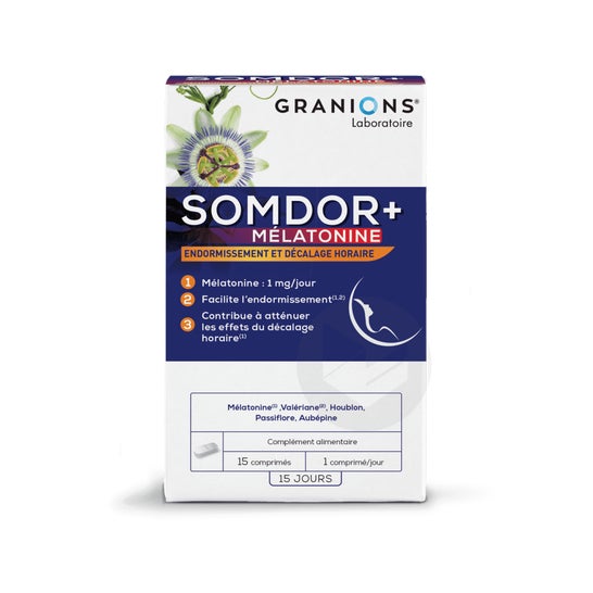 Granions Somdor+ Melatonina 15comp