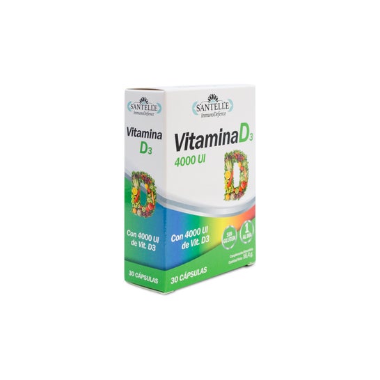 Santelle Vitamina D3 4000 Ui 30caps