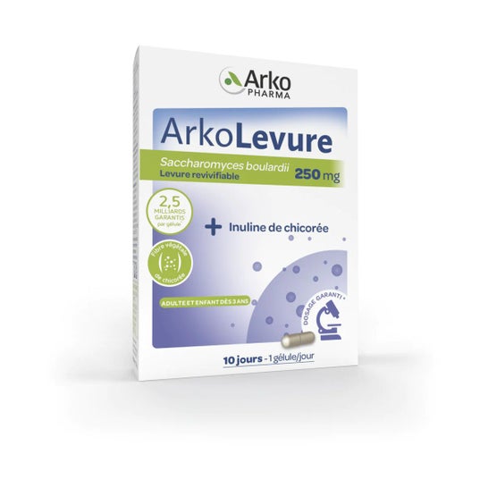 Arkolevura Saccharomyces Boulardii 250mg 10 Kapseln