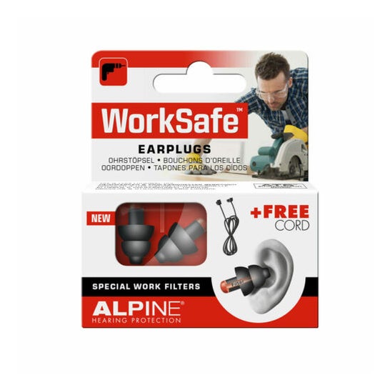 Alpine WorkSafe Tapones para los Oídos 2uds