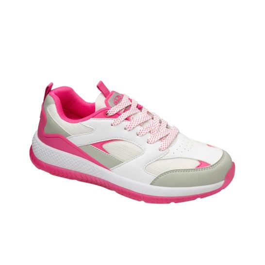 Scholl Millenial Basket Blanco Fucsia Talla 38 1 Par