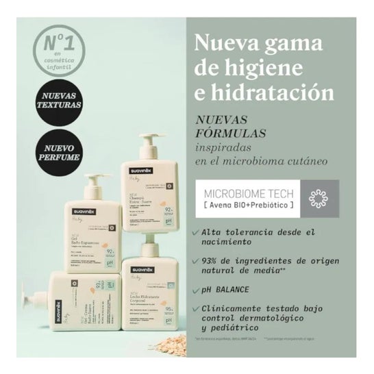 Suavinex Gel-Champú Espumoso Pediátrico 750ml Suavinex Gel-Champú Espumoso Pediátrico 750ml