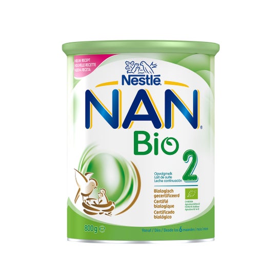 Leche de Continuación Nestlé NAN OPTIPRO 2 (800g) 6m+