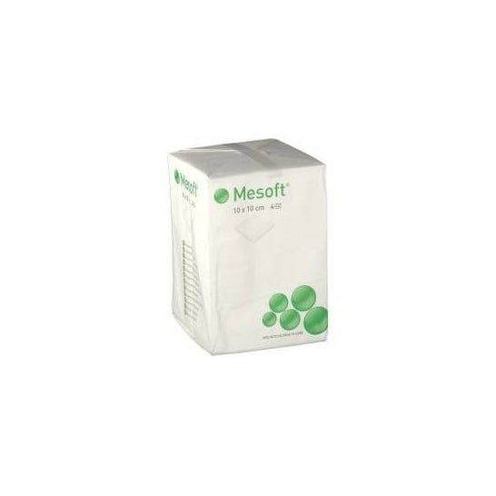 Mesoft Compresse Stérile Non Tissé 10x10cm 100uts