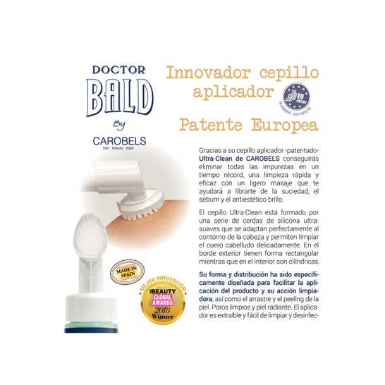 Doctor Bald Rutina Cuidado para Calvos Champú 200 ml + Loción 200 ml