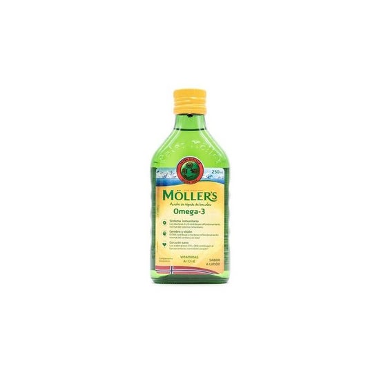 Möller's Omega-3-Öl aus Kabeljauleber mit Zitronenaroma 250ml