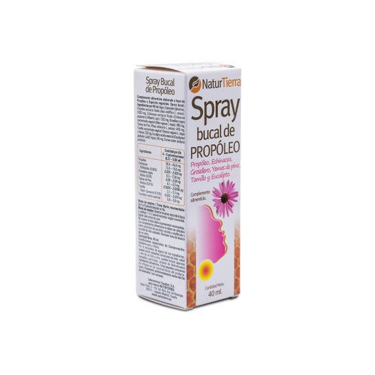 Naturtierra Spray Bucal de PróPolis 40 ml