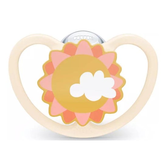 Nuk Space silikone sutter 18-36M 2 stk Nuk Space silikone sutter 18-36M 2 stk