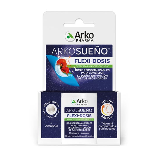 Arkopharma Arkosueño Flexi-Dosis Sublingual 60comp