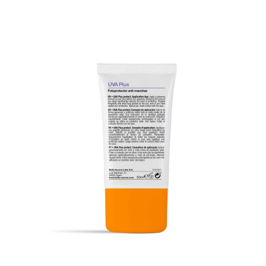Bella Aurora Uva Plus Protect Fotoprotector Anti-Manchas Spf50+ 50 ml