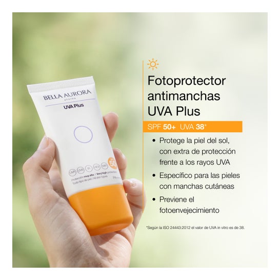 Bella Aurora Uva Plus Protect Fotoprotector Anti-Manchas Spf50+ 50 ml