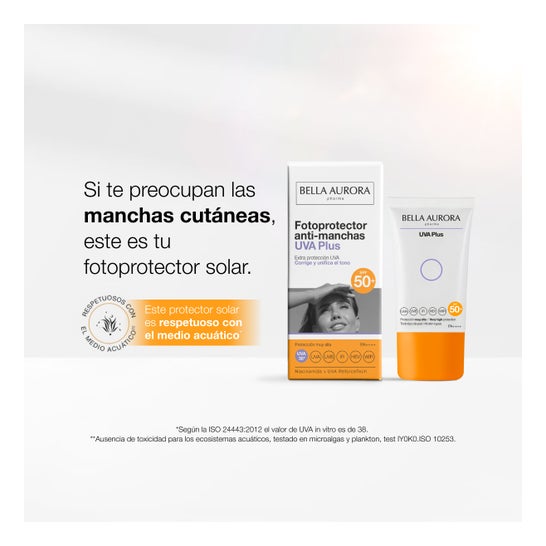 Bella Aurora Uva Plus Protect Fotoprotector Anti-Manchas Spf50+ 50 ml