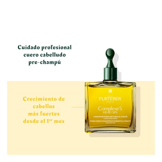 René Furterer Head Spa Complexe 5 Concentrado Vegetal Estimulante Fuerza y Vitalidad 50ml
