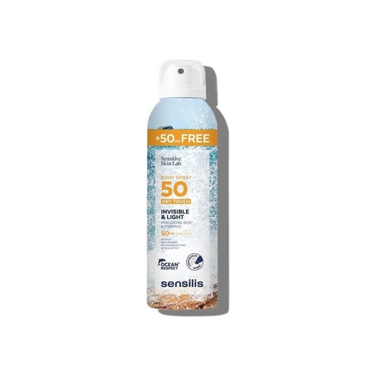 Sensilis Body Spray Dry Touch SPF50 200ml + 50ml