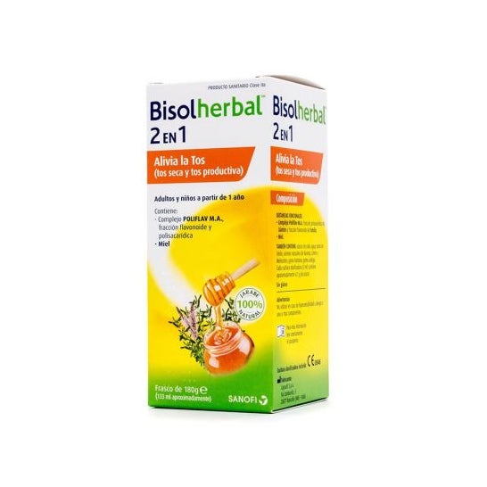 Bisolherbal 2 in 1 Syrup 180 g