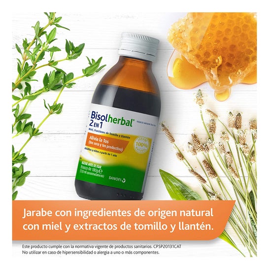 Bisolherbal  2 en 1 180g
