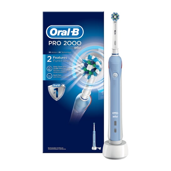 Oral B Pro 2000 - Cepillo de dientes ELECTRICO recargable - REVIEW 