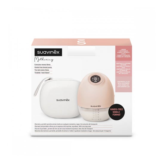 Suavinex Pack Extractor Leche Eléctrico Manos Libres