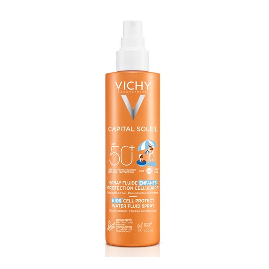 Vichy Capital Soleil Kids Cell Protect Water Fluid Spray SPF50+ 200ml
