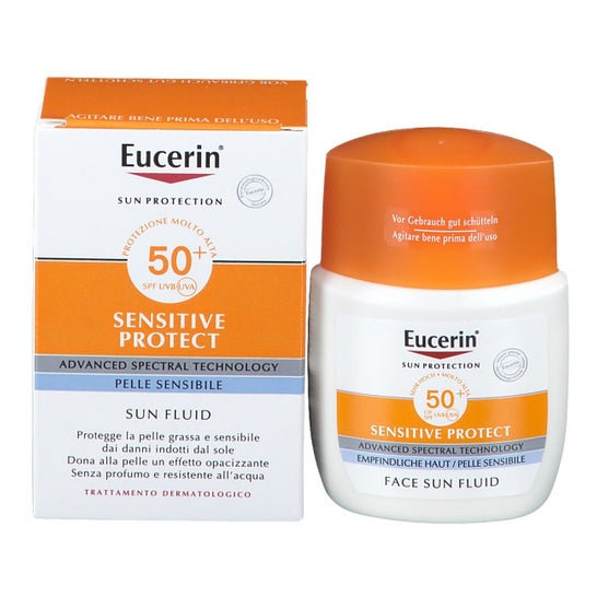 Eucerin Sun Sensitive Protect Sun Fluid Spf 50+