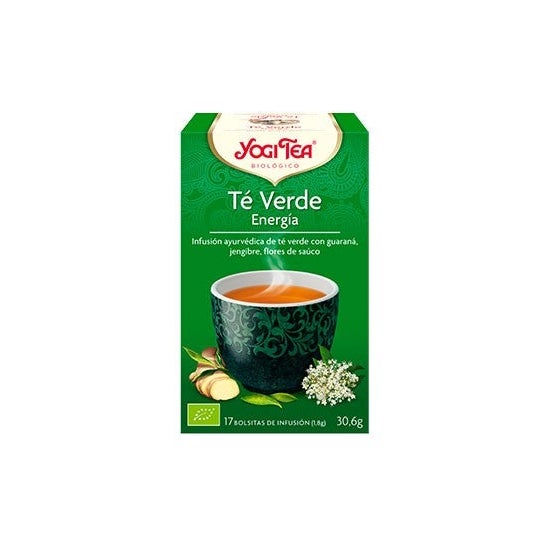 Yogi Tea tè verde tè energia 17 bustine