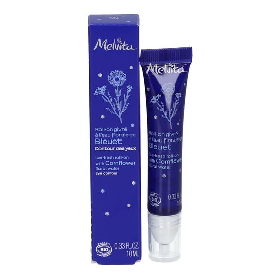 Melvita Agua Floral Aciano Contorno Ojos Roll-On 10ml
