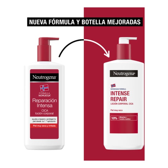 Neutrogena® Reparación Intensa CICA Leche Corporal 400 ml
