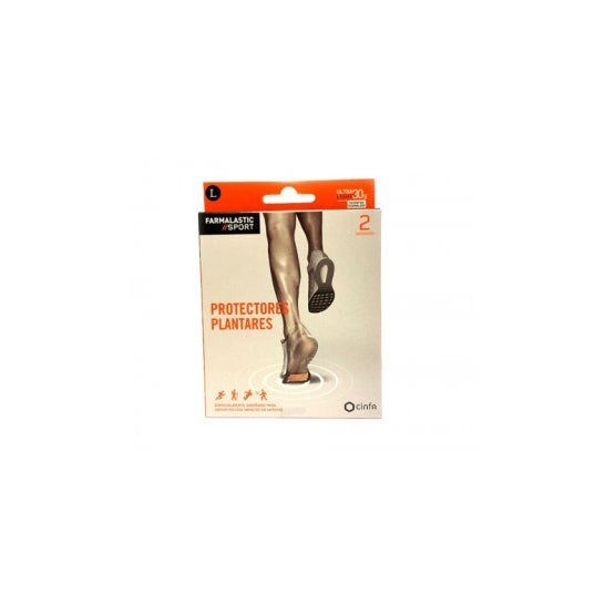 Farmalastic Sport almohadilla plantar T-L 2uds