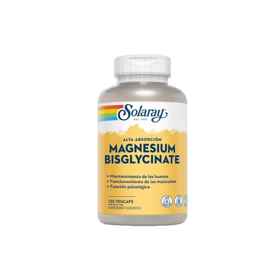 Solaray Magnesium Bisglycinate 120caps