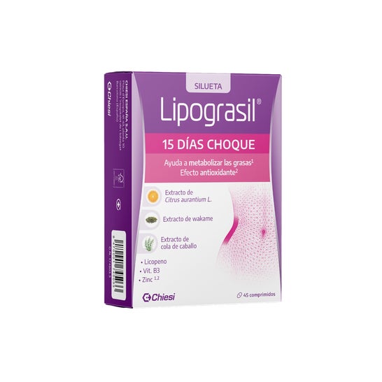 Lipograsil 15 days Choque 45 tabs.