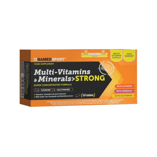 NamedSport Multi-Vitamins & Minerals Strong 60caps