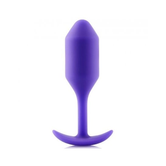 B-Vibe Snug Plug Anal 2 Lila 1ud