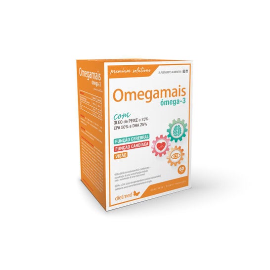 DietMed Omegamais Ómega 3 60caps