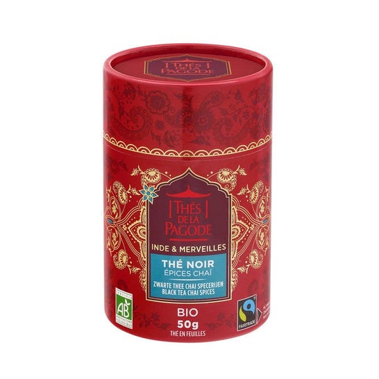 Pagoda Teas India & Wonders Black Tea Spices Chaï Organic 50g