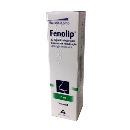 Bausch & Lomb Fenolip 20mg/ml Solução Nebulizador 15ml