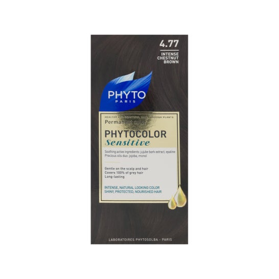 Phyto Color Sensitive 4.77 Brown Intense Brown